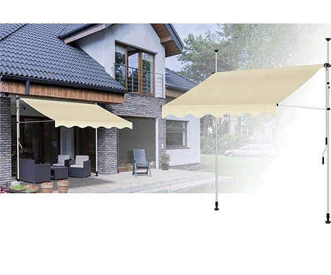 야외 patio 정원 칸막이 햇빛 그림자 발코니 철리막 3.5*1.2m 알루미늄 합금