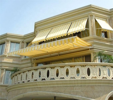 야외 2*1.5m 완전 개방형 정원 칸막이 햇빛 그림자 발코니 patio retractable awning