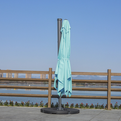 겹칠 수 있는 매달린 태양 보호 천장 Patio 오프셋 우산 우산 현대