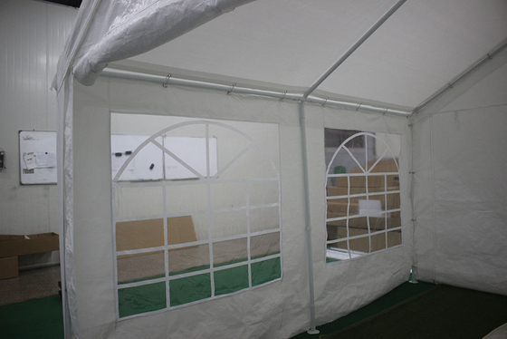 방수 및 자외선 저항성 상단 커버 PE Carport 3X4M 백색 파티