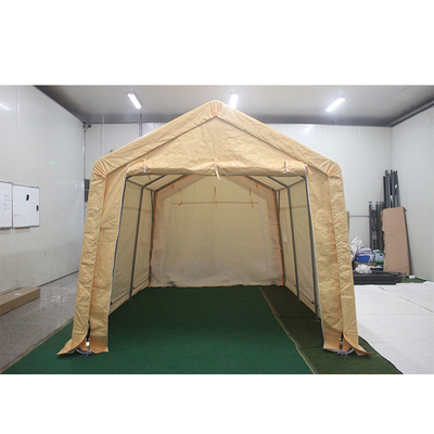 파우더 코팅 스틸 프레임과 천 덮개와 함께 편리한 단일 차량 차장