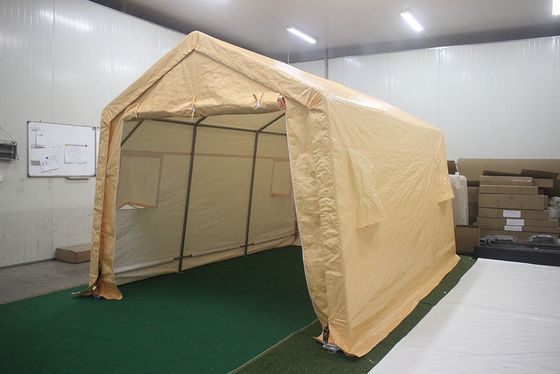 파우더 코팅 스틸 프레임과 천 덮개와 함께 편리한 단일 차량 차장