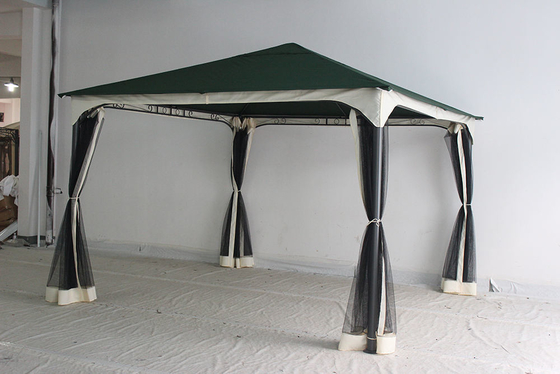 캐주얼 및 아웃도어 활동 철 프레임 폴리에스터 소재로 된 아웃도어 patio gazebo