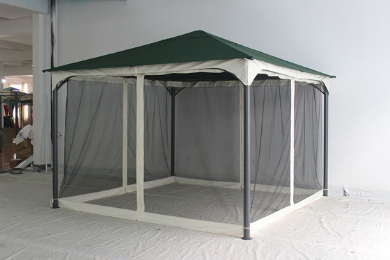 캐주얼 및 아웃도어 활동 철 프레임 폴리에스터 소재로 된 아웃도어 patio gazebo