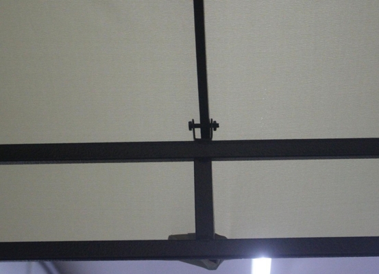 3x3x2.7M 스틸 야외 복면 가세보 patio Canopy 파티 야외 성소