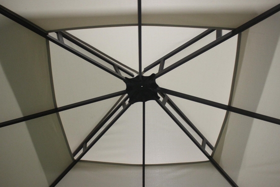 3x3x2.7M 스틸 야외 복면 가세보 patio Canopy 파티 야외 성소