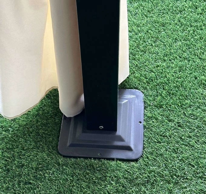 야외 정원 3x3x2.6M PVC 보드 지붕과 함께 하드 톱 가세보