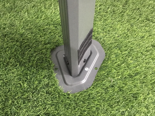 방수 휴대용 알루 가즈보 텐트 PC 보드 야외 가즈보 칸피 シェルター 3X3X2.6M