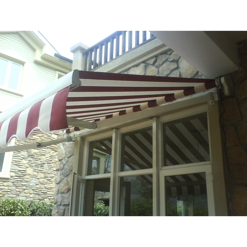 야외 2*1.5m 완전 개방형 정원 칸막이 햇빛 그림자 발코니 patio retractable awning