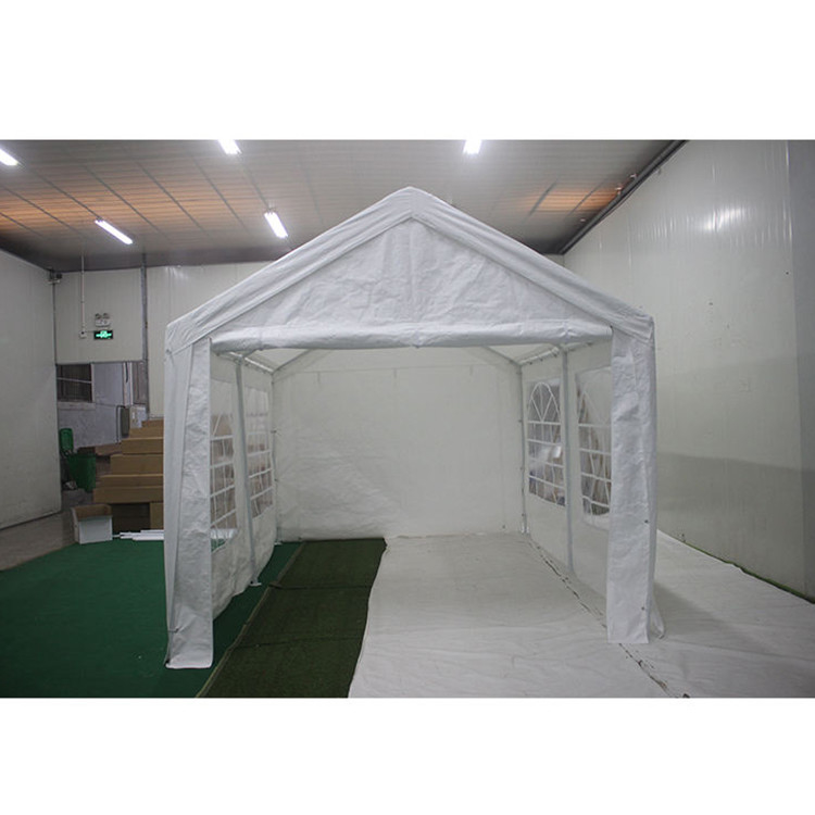 PE 물질 및 알루미늄 프레임 300*400cm 휴대용 차고 모든 날씨 보호를 위해