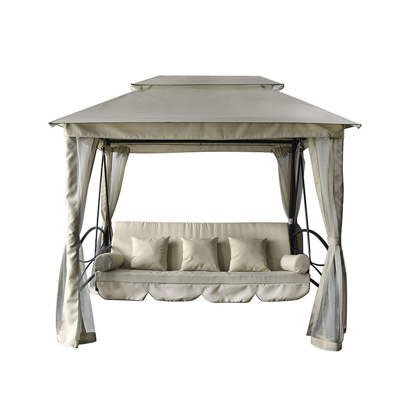 Y 메일 포장 Patio Canopy Swing Bed for Luxury Leisure 야외 가구 텐트