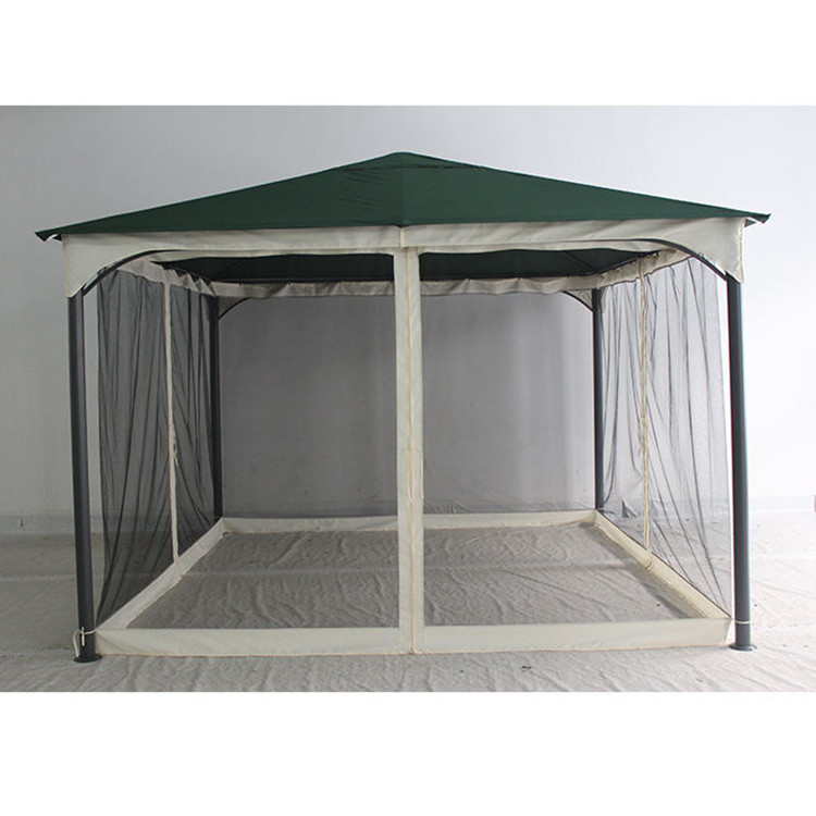 캐주얼 및 아웃도어 활동 철 프레임 폴리에스터 소재로 된 아웃도어 patio gazebo